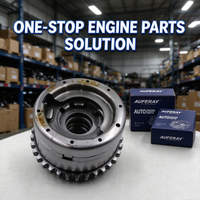 2760503800 Pengatur Camshaft Mesin untuk Mercedes Benz E350 ML350 S400 M276 Knalpot Kiri VVT Gear Sprocket Suku Cadang Pengganti Otomatis