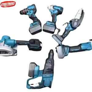 Nouveaux Kits d'Outils Steeltreks en Gros d'Usine, Boîte en Plastique, Outils 6-en-1, Batterie au Lithium Sans Balais, Outil Électrique Sans Fil TR6 - Product Image 4