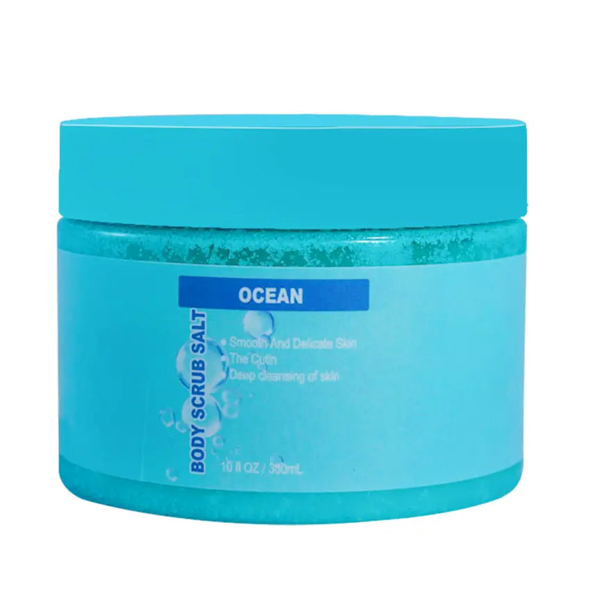 OEM Private Label Custom Himalayan Body Scrub Peeling für abgestorbene Haut und Peeling Dead Sea Salt Face Body Scrub