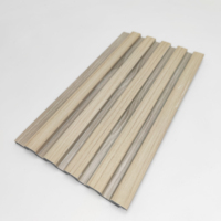 Fabricant de matériaux décoratifs Panneau mural PS cannelé 3D étanche Panneau intérieur de plafond blanc or