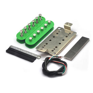 ชุดอุปกรณ์ปิ๊กอัพกีตาร์ฮัมบัคเกอร์แบบสัมผัส ไม่มีแบตเตอรี่ ฐานนิกเกิล ขนาด 50 มม. 52 มม. ผิวด้าน ทนทาน ผลิตเองแบบขายส่ง สีดำ - Product Image 2