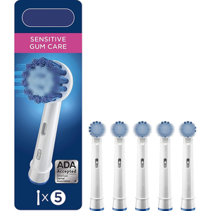 Brosse à dents électrique rechargeable OLB pour adultes, têtes de brosse de rechange souples, lot de 5, soin des gencives sensibles, étanche, usage domestique - Product Image 1