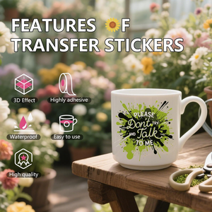 Pegatinas Divertidas Personalizadas con Protección UV DTF, 20 Hojas, Envolturas Coloridas para Vasos con Graffiti, Impresión UV para Vasos de 16-20 oz - Product Image 2