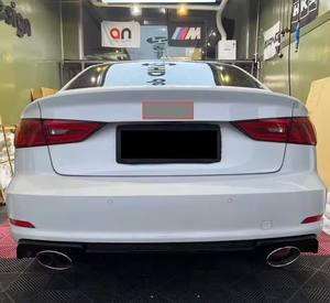 Diffusore Posteriore in ABS Stile RS3 per Audi <span class=keywords><strong>A3</strong></span> <span class=keywords><strong>Hatchback</strong></span> 8V 2016-2018, Direttamente dalla Fabbrica GT - Product Image 3