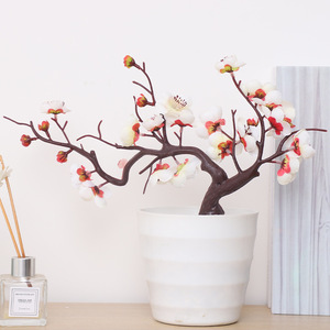 Flores Artificiales de Ciruelo de Alta Simulación para Decoración del Año Nuevo Chino, Arreglos para Mesa de Sala de Estar - Product Image 5