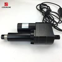 Hot Sale Listrik Sikat Motor Dc Aktuator Linier dengan Logam untuk Berjalan Instrumen