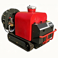 Pulvérisateur agricole télécommandé UCARRY à 3 cylindres, pompe à piston haute pression, pulvérisateur sur chenilles 30-40L/min