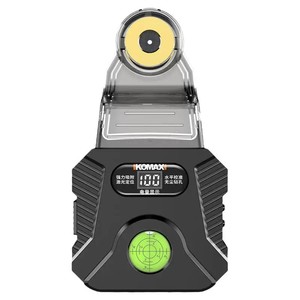 เครื่องดูดฝุ่นติดผนัง KOMAX ขนาด 2 แกลลอน สำหรับงานก่อสร้าง พร้อมระดับเลเซอร์และไฟแสดงสถานะแบตเตอรี่ - Product Image 1