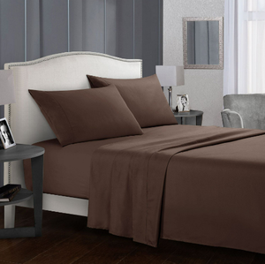 Vente en gros d'ensemble de quatre pièces de <span class=keywords><strong>draps</strong></span> et de chapeaux de couleur unie classique pouvant être personnalisé ensemble de quatre pièces de couleur unie pour hôtel et maison - Product Image 5