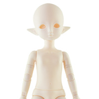 Poupée BJD personnalisable 1/6 Fat Boy Elf 30cm en plastique, corps nu avec maquillage, tête personnalisable, 22 articulations, peau blanche