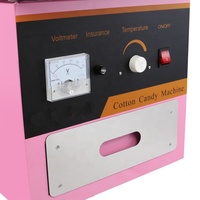 Machine à Barbe à Papa Électrique Commerciale Haute Efficacité en Acier Inoxydable