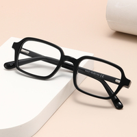 Lunettes de vue Lmamba M003, montures carrées rétro en acétate, logo personnalisé