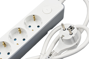 Multiprise E-Sun à vente rapide avec 3 prises <span class=keywords><strong>de</strong></span> charge rapide 65W 2USB C 16A 250V, protection enfant, câble <span class=keywords><strong>de</strong></span> 1,4 m - Product Image 2