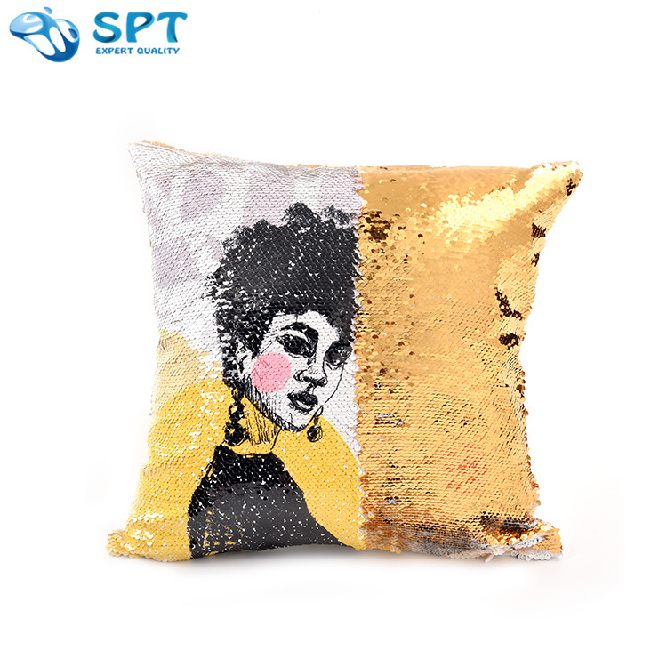 2019 Наиболее Популярные Русалка блесток Сублимации Пользовательские наволочки