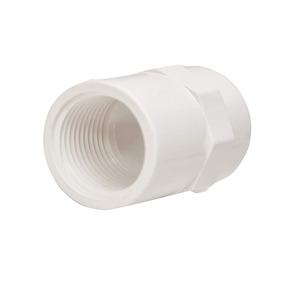 Adattatore Femmina Slip X in <span class=keywords><strong>PVC</strong></span> da 1 Pollice Personalizzato - Raccordo <span class=keywords><strong>per</strong></span> <span class=keywords><strong>Tubi</strong></span> Bianchi Schedule 40 - Product Image 4