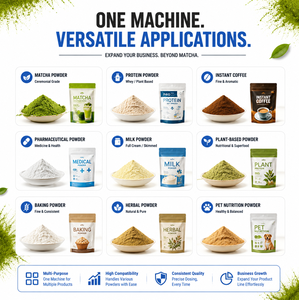 Máquina de Alta Velocidad para Llenado y Sellado de Bolsas Preformadas Doypack para Polvo de Matcha, Té Verde, Bebidas Lácteas y Proteína en Polvo - Product Image 2