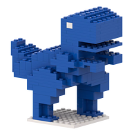 Bloques de Construcción de Dinosaurios Personalizados, Modelo de Regalo Creativo, Colección para Exhibición, Diseño Personalizado, Bloques de Construcción OEM ODM