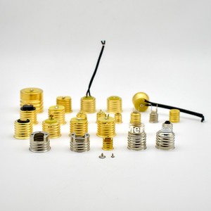 Support de lampe suspendu en laiton pour ingénierie, E26/E27 250V, fabrication sur mesure, bicolore, directement de l'usine, Lukou - Product Image 2