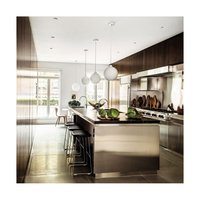 Armoire de cuisine en acier inoxydable tiroir de placard RTA pour la maison cuisine garde-manger de stockage modulaire armoire de cuisine en acier inoxydable