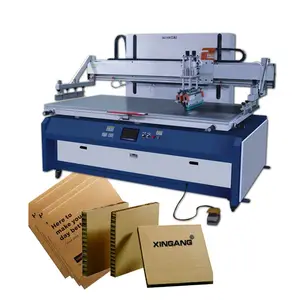 carton glazing uv screen printing machine