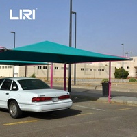Tente de stationnement pour deux voitures en aluminium / Abri de voiture en métal d'extérieur / Tente de carport à vendre