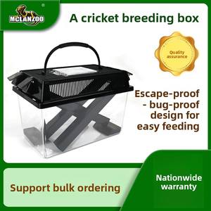 Boîte d'élevage dédiée en plastique Meizu pour tortues, insectes, grillons, Dubia et reptiles, avec lumière UV, pour usage domestique et transfrontalier - Product Image 2