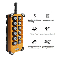 Télécommande industrielle SCT2260 EV1527 Code Rate Sécurité 315MHZ 433.92 MHz Pont roulant Tondeuse à gazon Télécommande