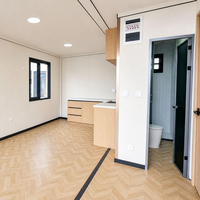 Villa de luxe moderne préfabriquée sur mesure de 20, 30 ou 40 pieds, chambre d'hôtel, maison modulaire préfabriquée, maison conteneur en acier extensible