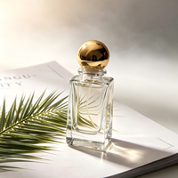 Flacon pulvérisateur de parfum carré transparent en verre Duanyanchangyang, pulvérisation sous pression, sérigraphie, flacon vide pour essence