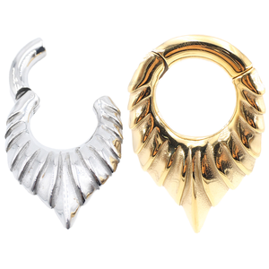 Joyería para Piercing Corporal de Acero Inoxidable 14K, Expansores de Oreja de <span class=keywords><strong>6mm</strong></span>, <span class=keywords><strong>Plugs</strong></span>, Gauges, Conos Articulados para Bodas, Regalo, Fiesta - Product Image 1