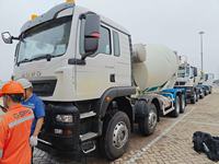 Camion agitateur Sinotruk HOWO TX 6X4 12CBM 400HP Neuf avec moteur diesel Weichai ou MAN, poids lourd, conduite à gauche ou à droite