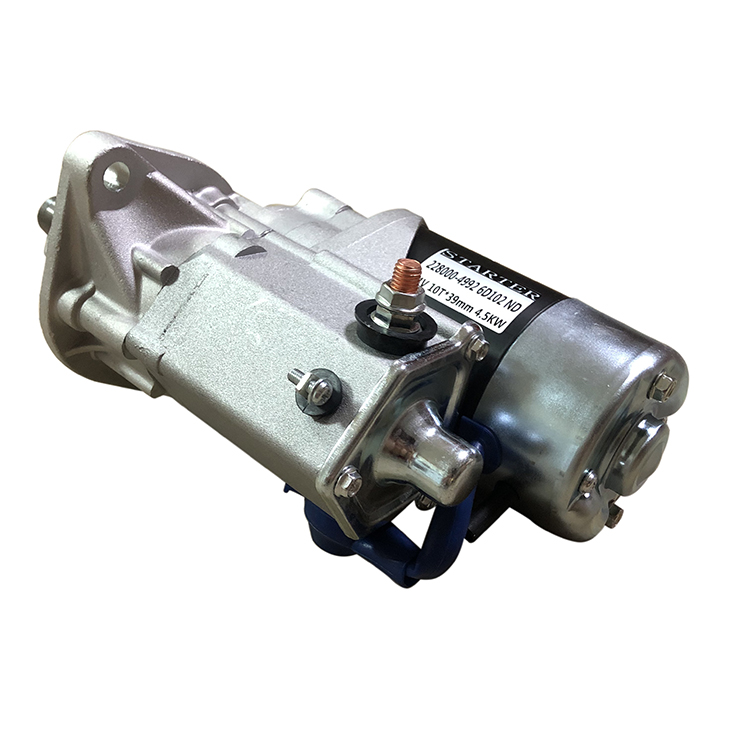24V 10T PC200-6 PC200-7 Пусковой двигатель 228000-4992 3863128, 6D102 стартер двигателя 600-863-4110 600-863-4210