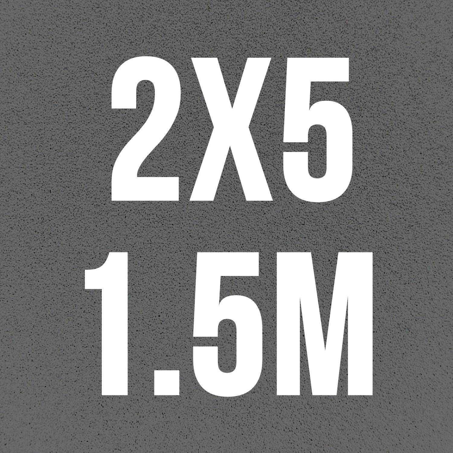 2x5 marches 1,5 m