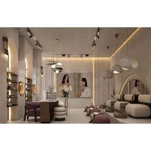 Diseño de Interiores para Salón de Uñas y Belleza, Renovación de Tienda de Belleza Comercial Personalizada, Decoración Moderna y Minimalista para Salón de Uñas - Product Image 1