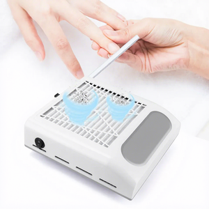 Extractor de Polvo para Uñas de 80W, Ventilador Colector de Polvo, Aspiradora, Herramientas de Manicura, Ventilador de Uñas de Alta Potencia, Herramientas para Salón de Manicura - Product Image 1