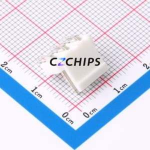 XD-VH-3A3W Wire-to-Board Pin Header Bent Lead Through Hole,P=3.96mm Connector 1x3P 3.96mm Right Angle Insert VH - Product Image 2