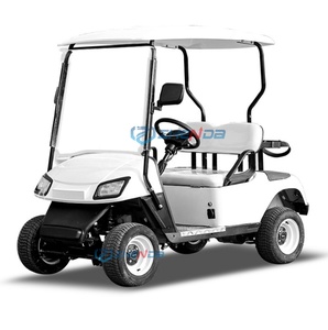 Voiture de golf à essence 4 places, petite voiture de club, personnalisée, pliable, tout-terrain, en vente - Product Image 1