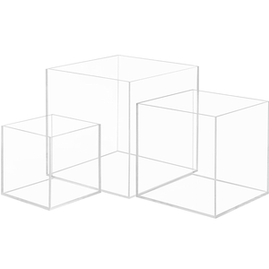 Clear Acrylic <strong>Display</strong> BoxDustproof Countertop <strong>Display</strong> For Collectibles Action Figures/Mini Figures And Toys - Product Image 1