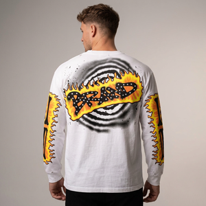 Bread <b>Flame</b> Print Short Sleeve T-<b>Shirt</b> Men Turtleneck Knitted 100% Cotton Formal Solid Regular Fit - Product Image 6