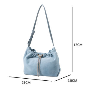 レディース ショルダーバッグ 新作 トレンディ PUレザー クロスボディハンドバッグ ポータブル レディースファッション スリングバッグ - Product Image 6