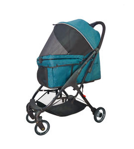 लक्जरी एल्यूमीनियम ट्यूब पालतू एक हाथ तह, सुरक्षा रस्सियों, बड़े भंडारण के साथ - Product Image 2