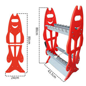 Support <span class=keywords><strong>de</strong></span> canne à pêche pliable en plastique ABS portable - Product Image 3