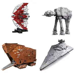 Mould King 21009 Sandcrawler Star Plan Destroyer Spielzeug Bausteine Reobrix 99006 Kriege kompatibel MOC-13289 Cavegod UCS Bausteine