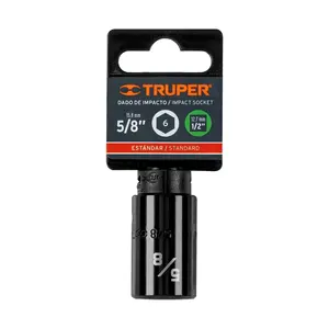 Douille à chocs BOX 6 5/8'', 6 points, entraînement 1/2'', TRUPER - Product Image 2