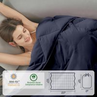 Manta de Plumón de Pato de Alta Calidad con Logotipo Personalizado, para Interiores y Exteriores, Tamaño Familiar, para Regalo de Inauguración de Casa