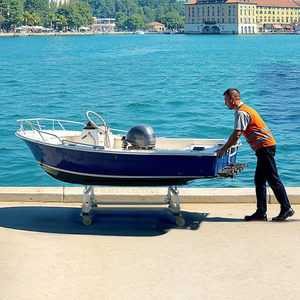 עגלת יונק לאופנועי ים, מעמד לאופנוע ים 1000 ליברות, עגלת <span class=keywords><strong>PWC</strong></span> להובלת כלי שיט, מיטות מתכווננות עם גלגלים ובלם - Product Image 6