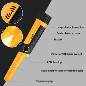 Detector de Metales de mano con varilla de posicionamiento, varilla de sonda de Metal para puntero de caza del tesoro, accesorio de caza esencial - Product Image 2