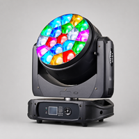 DMX512 LED Moving Head Light LTE19 Spot Beam Wash für DJ Club Konzert Event