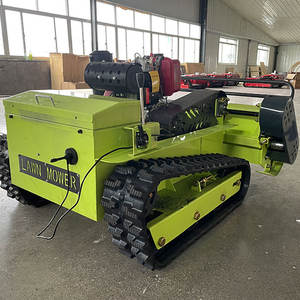 <span class=keywords><strong>Tondeuse</strong></span> à gazon sur chenilles autopropulsée entièrement automatique avec télécommande pour la remise en état du jardin de la ferme à la maison neuve et d'occasion - Product Image 6