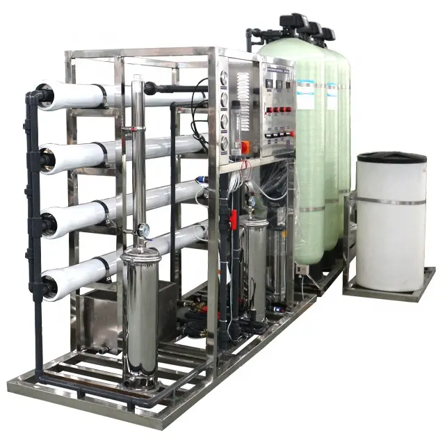 RO nhà máy nước giá 2000lph / 500lph / 1000lph nước tinh khiết thẩm thấu ngược thiết bị